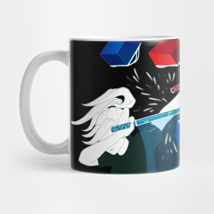 Beat Saber Girl - Meme Edition Mug